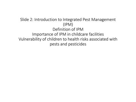 Ipm Integrated Pest Management Methods Analysis Pptx