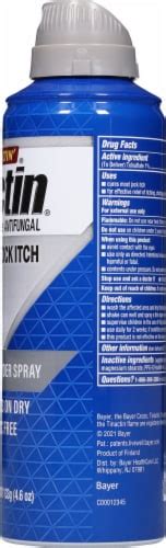 Tinactin® Jock Itch Powder Spray 46 Oz Kroger