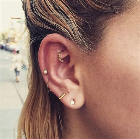 15 idées de piercings pour sublimer vos oreilles Piercing oreilles