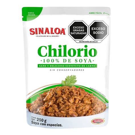 Chilorio Avilés Sinaloa soya 250 g Walmart