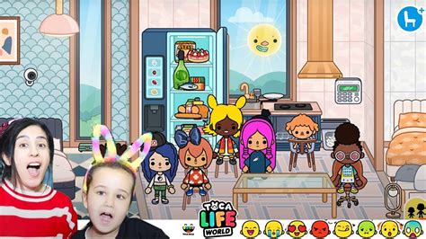 Toca Life King Günlük Rutin Toca Life World Vlog Nil Ve Esra İki Katlı