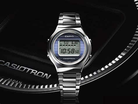 当社初の腕時計「カシオトロン」を復刻した限定ウオッチ Casio