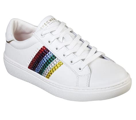 Womens Skechers Goldie Rainbow Rockers Classic Trainers Sneaker Sizes 4 To 8 Ebay