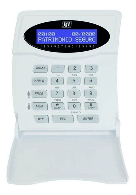 Teclado Lcd Fio Jfl Tec 300 Para Central De Alarme Jfl Mercado Livre