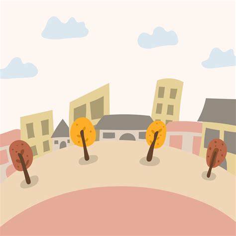 Illustration of City Landscape in Flat Style 8097126 Vector Art at Vecteezy