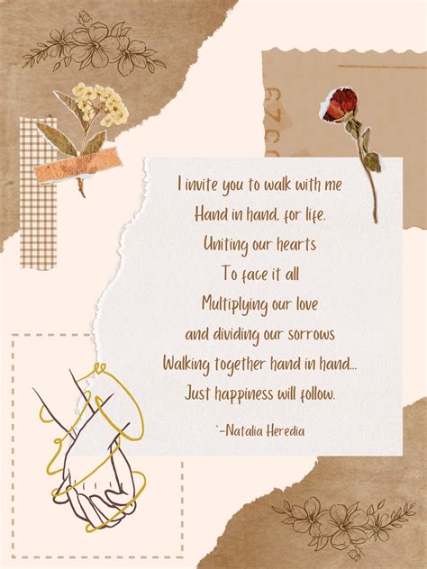 Walk With Me Poem Art Poem Downloadable Print Poem Love Poem