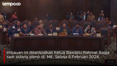 Bawaslu Minta Presiden Tertibkan Menteri Soal Bagi Bagi Bansos Video