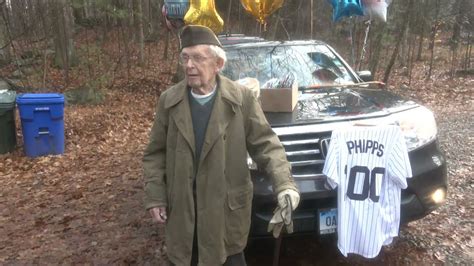 Russell A Phipps 100th Birthday Drive By Parade Youtube