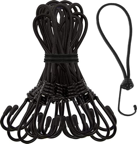 Hodzeed Bungee Cords With Hook Universal Bungee Hooks Heavy Duty