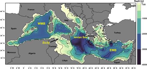 Frontiers Marine Heatwaves Characteristics In The Mediterranean Sea