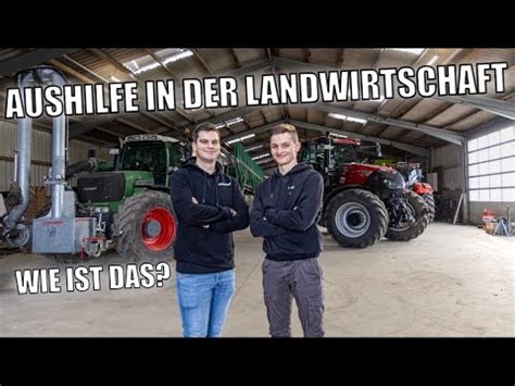 Aushilfe In Der Landwirtschaft Wie Ist Das Lu G Bel Agrarnils