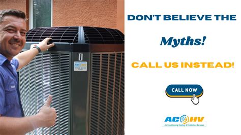 5 Common HVAC Unit Myths Debunked By Our Experts ACHV Services