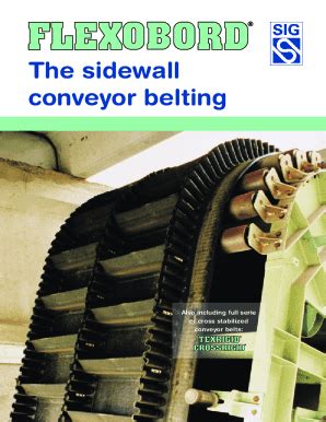 Fillable Online Flexowell Corrugated Sidewall Belts Bi State Rubber