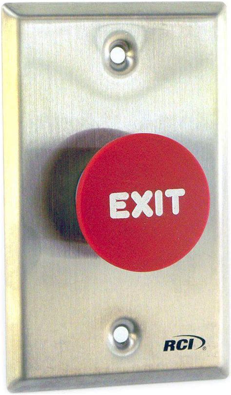 Push To Exit Push Button Switch 32d Rutherford Controls 908 Mo Switches Business And Industrial