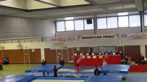 Trampolin Deutsche Meisterschaft Finale 2015 YouTube