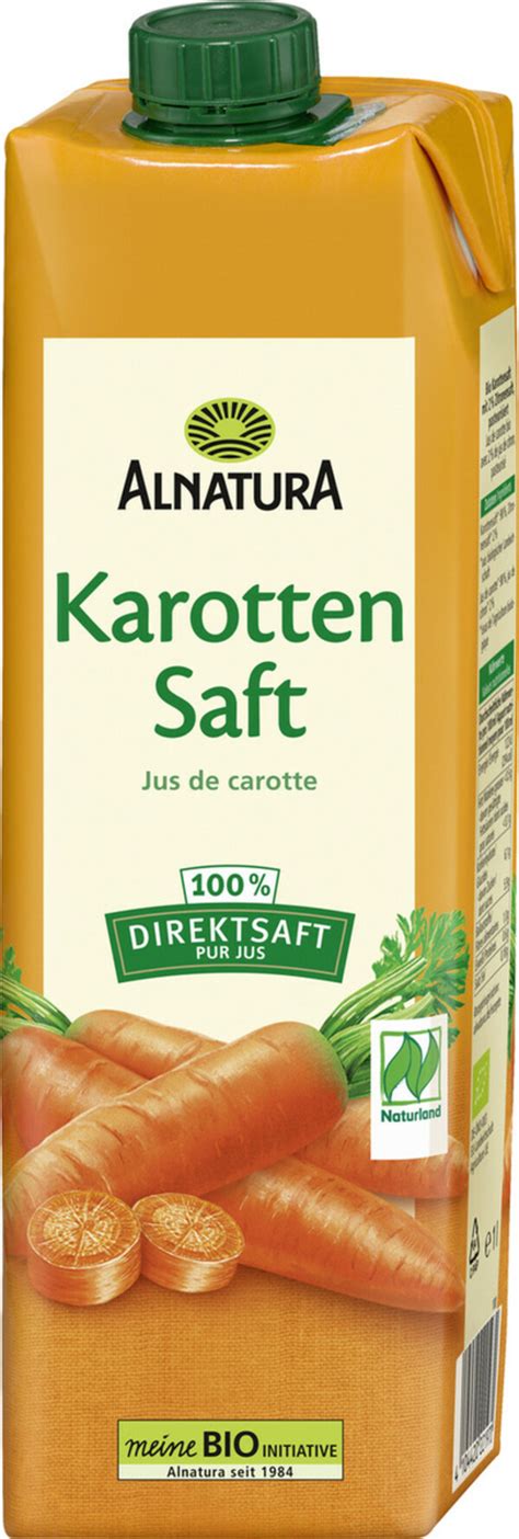 Alnatura Bio Karottensaft L Von Edeka F R Ansehen