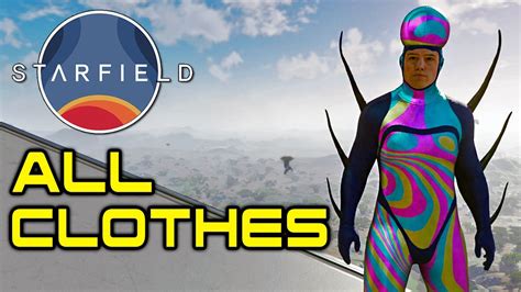 Starfield All Clothing Showcase Youtube