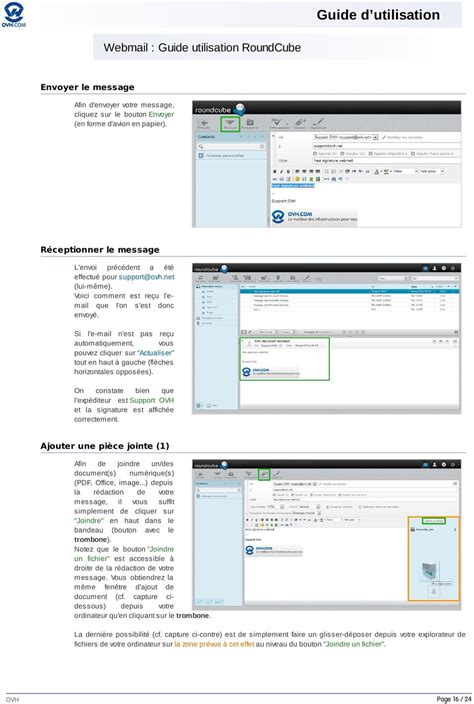 Guide D Utilisation De La Nouvelle Version Du Webmail