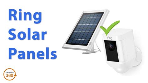 Ring Solar Panel - Electronics 360