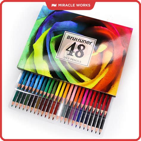 Brutfuner 48 72 80 120 180 Color Pencil Set Oily Colored Pencils