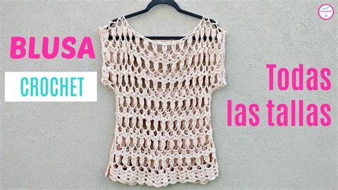 COMO TEJER BLUSA A CROCHET HANDWORK DIY YouTube