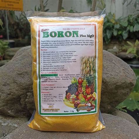 Jual Pupuk BORON Plus MgO Kemasan 1Kg Shopee Indonesia