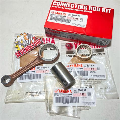 Jual Stang Piston Seher Set Conrod Kit 3C1 Connecting Rod Assy Yamaha