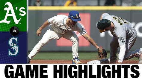 Athletics Vs Mariners Game Highlights 10222 Mlb Highlights Youtube