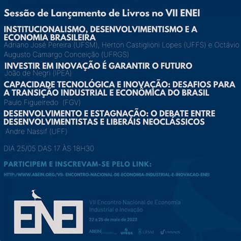 Vii Enei Lan Amento Dos Livros Abein Associa O Brasileira De