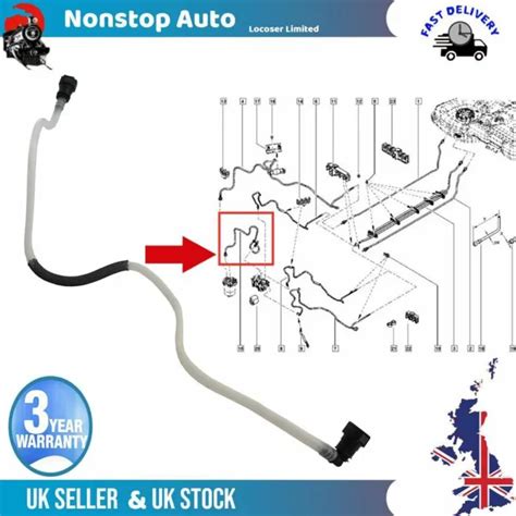 TUYAU DURITE CARBURANT Renault Captur Clio IV 1 5 DCI 164468215R