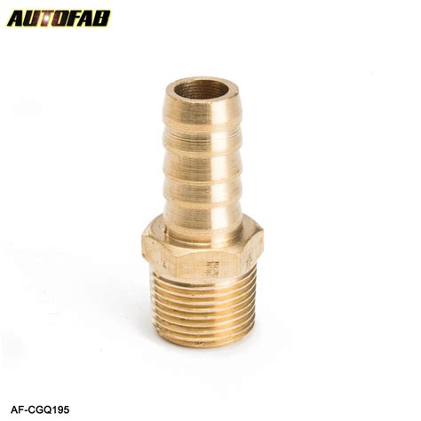 Autofab Slang Barb X Npt Messing Pijp Npt Voor Turbo Brandstof