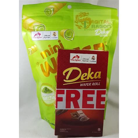 Deka Mini Matcha Wafer Bites Ube Durian G Shopee Philippines