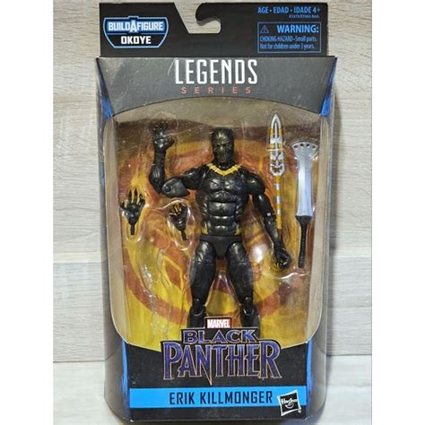 漫威 Marvel Legends 6吋 黑豹 艾瑞克 齊爾蒙格 孩之寶 Eric Killmonger 無baf 蝦皮購物