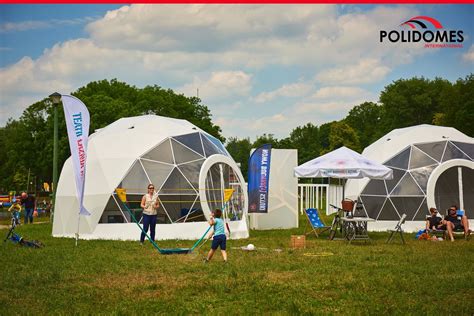 Namioty Glampingowe Polidomes Geodesic Tents