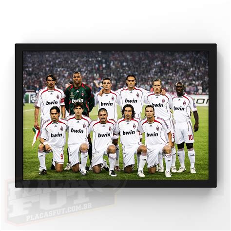 Quadro Milan Elenco Final Champions League Ucl Placasfut