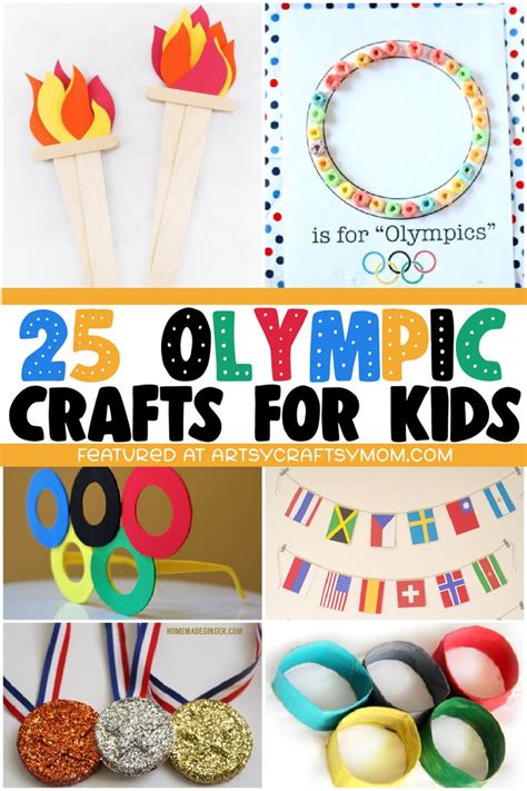 25 Outstanding Olympic Crafts for Kids to Make | Olympic crafts, Summer ...