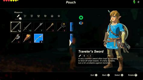 List of equipment in The Legend of Zelda: Breath of the Wild ...