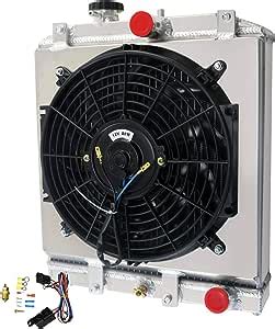 Amazon Coolingcare All Aluminum Row Core Radiator Inch Fan