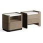 Echo Wood Bedside Table Lux Lucia Casa Sideboard Chest Of Drawer