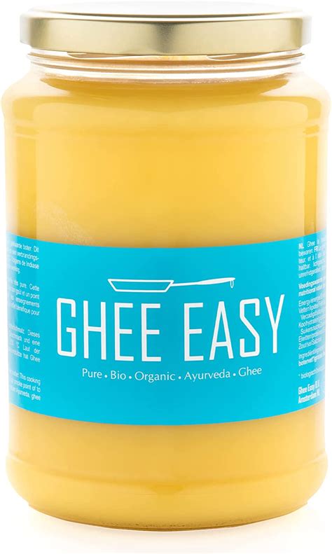 Ghee Easy Ghee Biologico Ghee Easy 1250g Burro Chiarificato Altamente