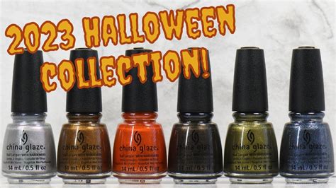 China Glaze Serpentine Halloween Collection Live Swatch Review