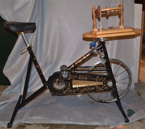 DIY Spinning Wheel from Old Exercise Bike