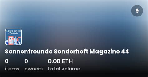 Sonnenfreunde Sonderheft Magazine 44 Sammlung OpenSea