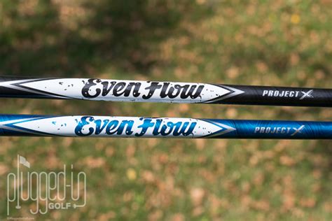 Project X EvenFlow Blue & EvenFlow Black Shaft Review - Plugged In Golf