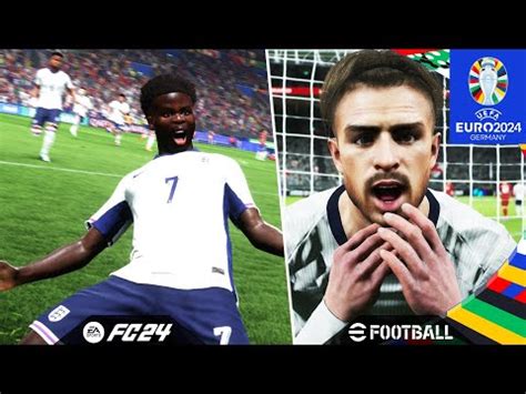 Ea Sports Fc Vs Efootball Euro Comparison Graphics