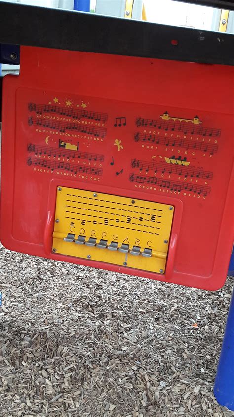 Found this neat piano on the playground at my brother's school. : r ...