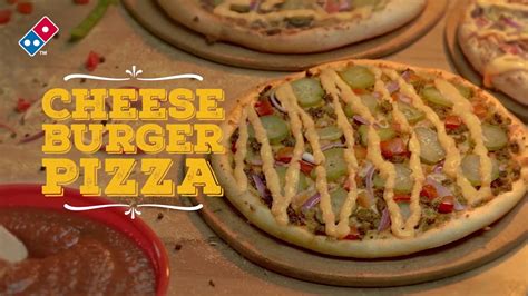 Dominos New Cheese Burger Pizza Tvc 2018 Youtube