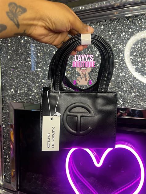 Black Telfar Bag Layys Closet