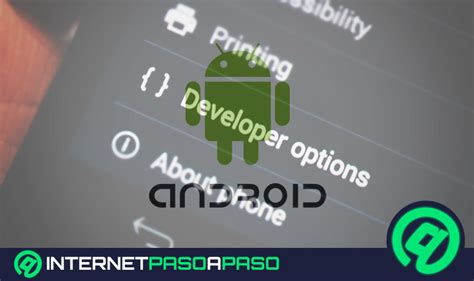 Opciones De Desarrollador En Android 】qué Son Activación 2024