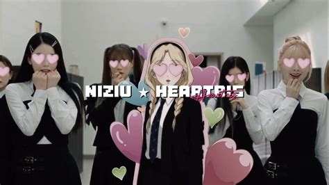 𝐌𝐕 NiziU 니쥬 HEARTRIS Easy Lyrics Letra Fácil YouTube